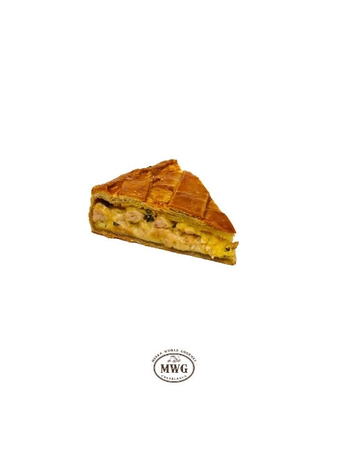 Tarte poulet champignon