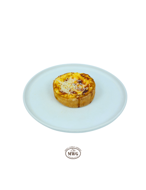 Quiche fromage charcuterie
